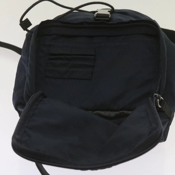 PRADA Backpack Nylon Navy Auth ki4230 - Picture 8 of 16